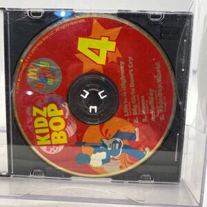 Kidz Bop 4 McDonalds Happy Meal Toy CD 2009 Music Disc Life Is A Highway